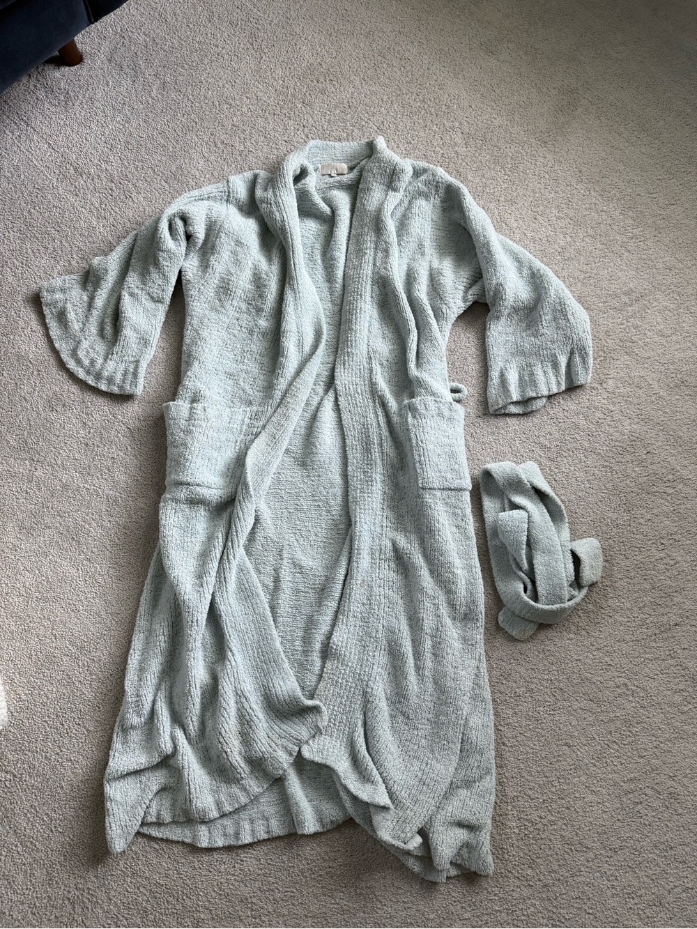 Soft Surroundings Plush Spa Knit Robe